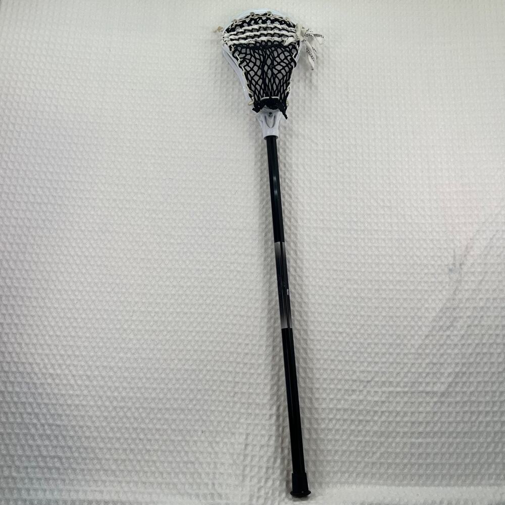 STX Women’s Lacrosse Stick 39” Complete White Head Black Shaft Strung